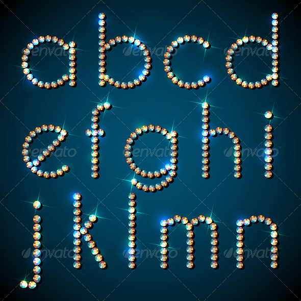 GraphicRiver Shiny Diamond Alphabet Letters Lower Case Version 4458430 GraphicRiver Shiny Diamond Alphabet Letters Lower Case Version 4458430