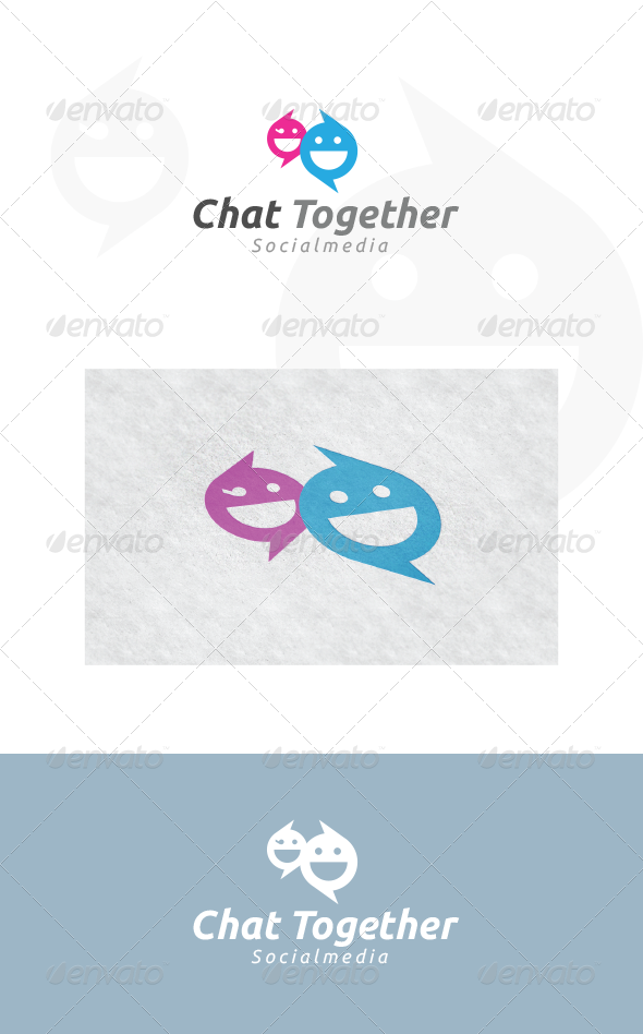 Chat Together - Logo Templates