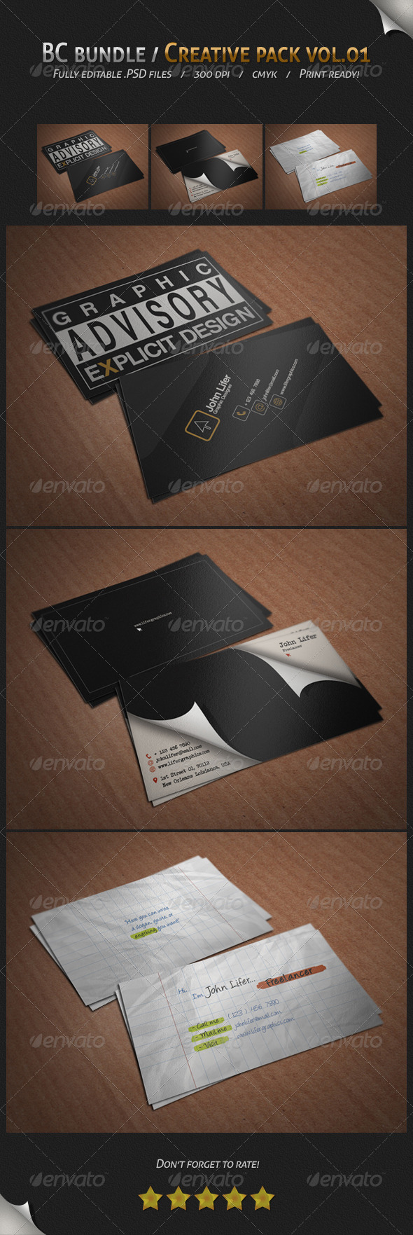 GraphicRiver BC Bundle Creative Pack Vol.01 4465437 GraphicRiver BC Bundle Creative Pack Vol.01 4465437