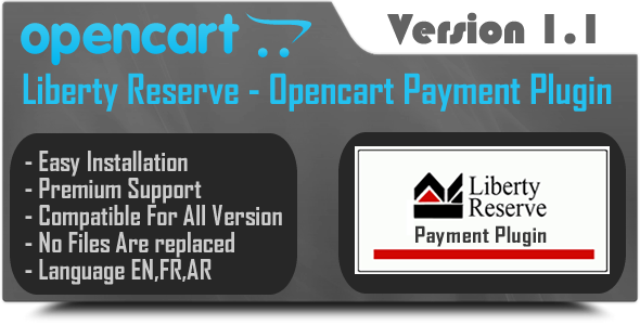 CodeCanyon Liberty Reserve Opencart Payment Plugin 4475834 CodeCanyon Liberty Reserve Opencart Payment Plugin 4475834