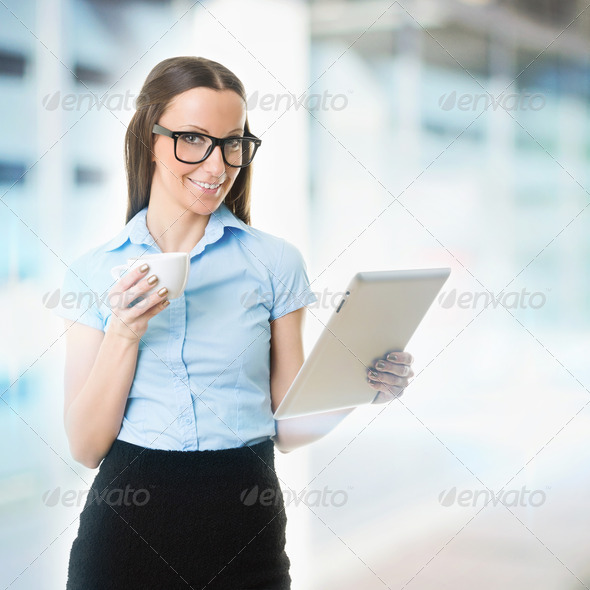 Taking a break from work - Stock Photo - Images