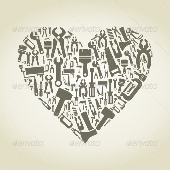 GraphicRiver Heart the Tool 2 4477778 GraphicRiver Heart the Tool 2 4477778