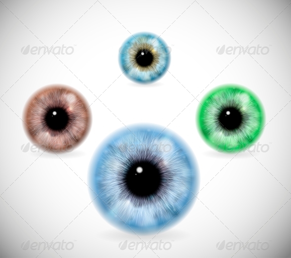 GraphicRiver Pupils of Different Colors 4480655 GraphicRiver Pupils of Different Colors 4480655