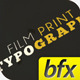 Film Print Typography Film Print Typography - VideoHive Item for Sale