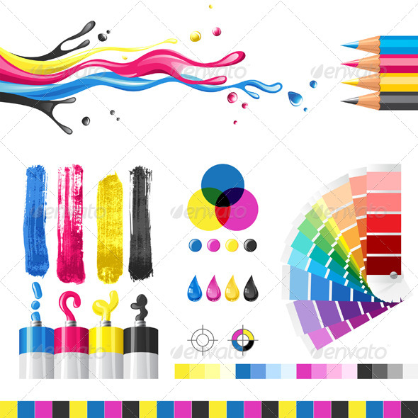 GraphicRiver CMYK Elements 4482854 GraphicRiver CMYK Elements 4482854