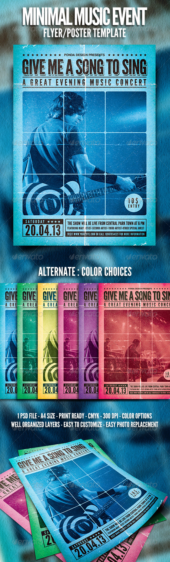 GraphicRiver Minimal Music Event 4487364 GraphicRiver Minimal Music Event 4487364