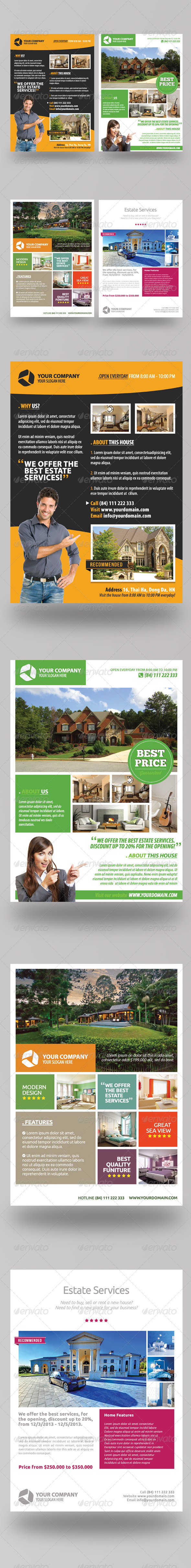 GraphicRiver Premium Estate Flyers 4489699 GraphicRiver Premium Estate Flyers 4489699