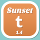 Sunset - a Responsive HTML5 theme for Tumblr - ThemeForest Item for Sale