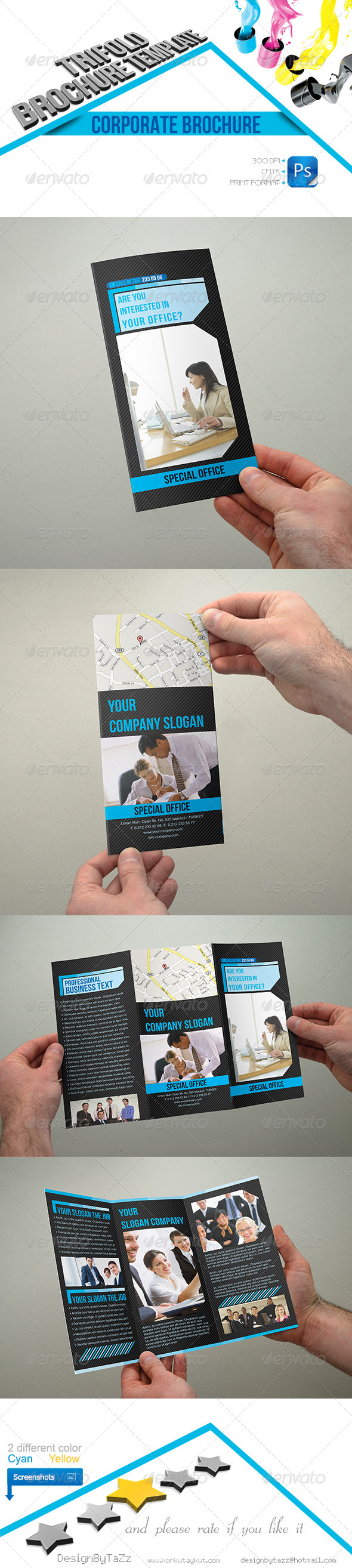 GraphicRiver Corporate Business Trifold Template 4386208 GraphicRiver Corporate Business Trifold Template 4386208