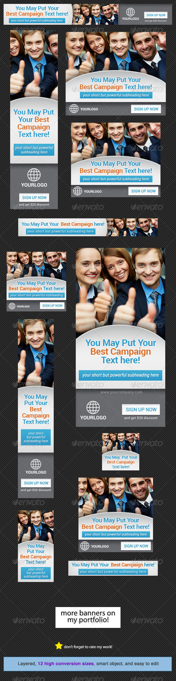 GraphicRiver Corporate Banner Design Template 9 4493500 GraphicRiver Corporate Banner Design Template 9 4493500
