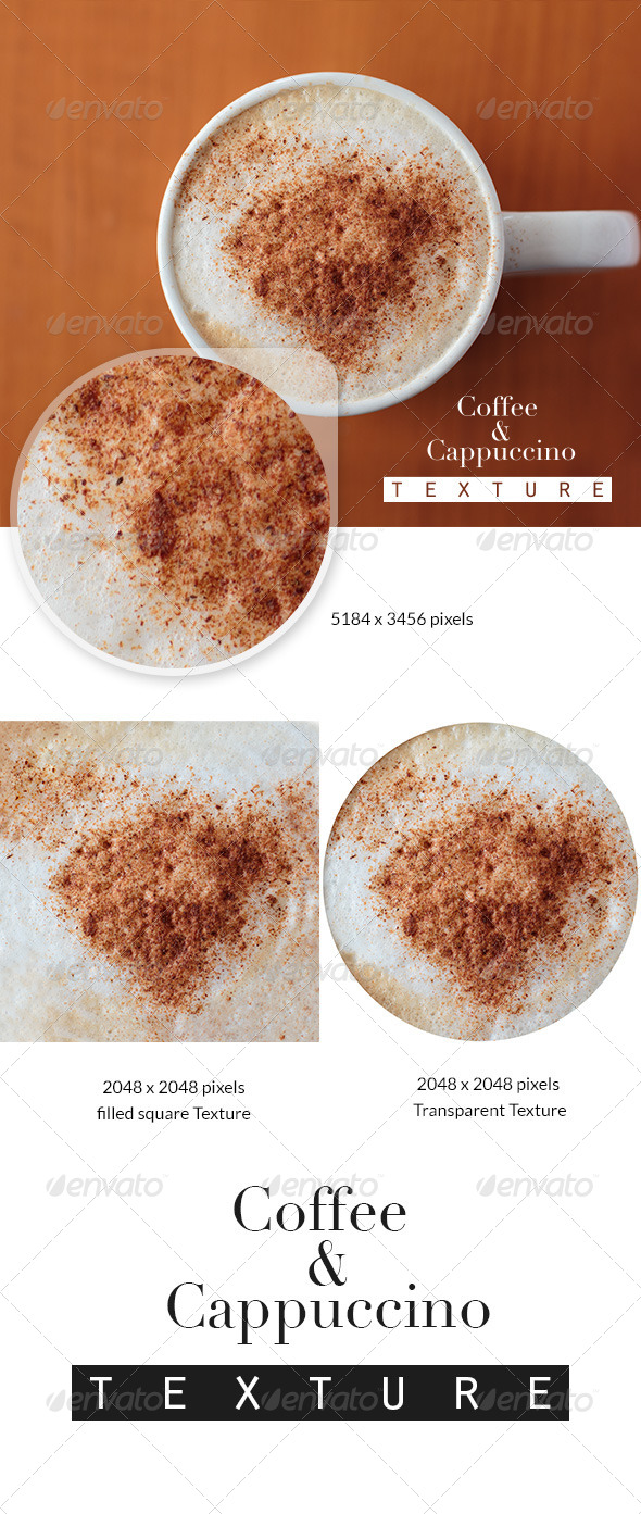 GraphicRiver Coffee and Cappuccino Foam 4495251 GraphicRiver Coffee and Cappuccino Foam 4495251
