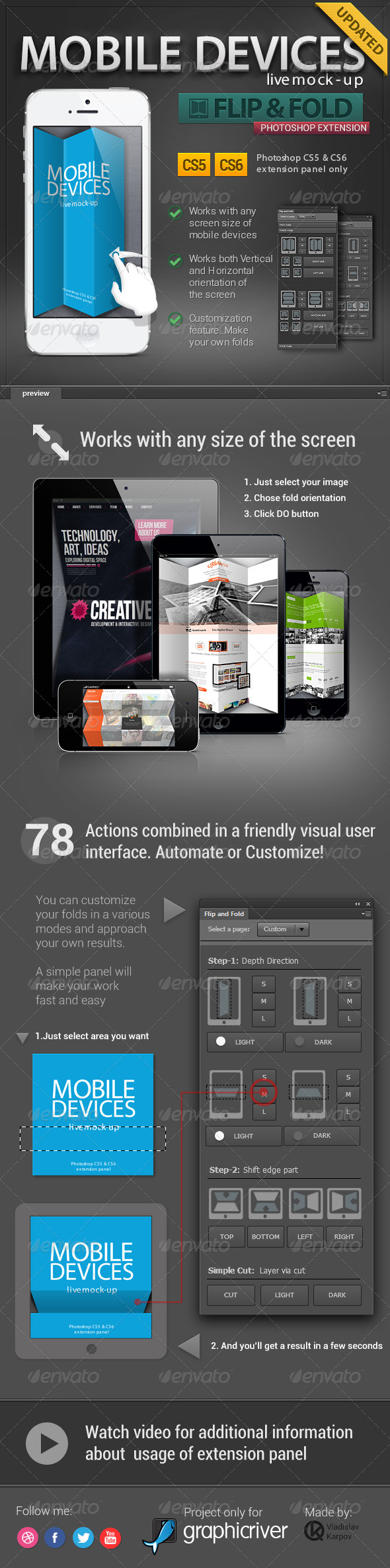 Flip & Fold - Utilities Actions