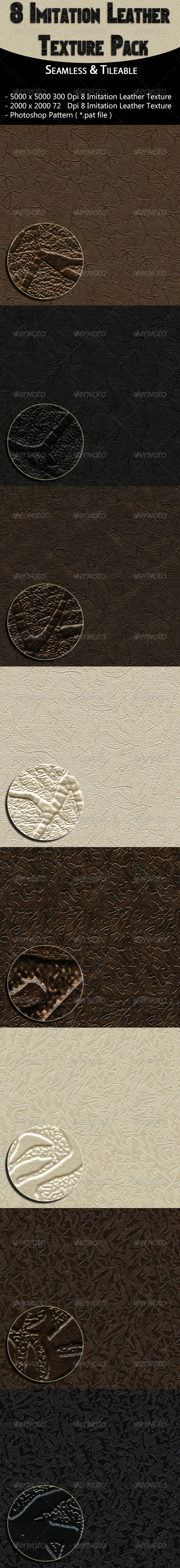 GraphicRiver 8 Imitation Leather Texture Pack 4497572 GraphicRiver 8 Imitation Leather Texture Pack 4497572