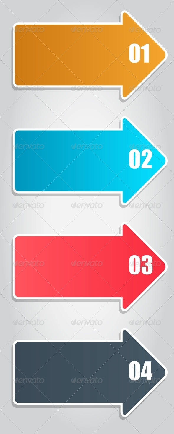 GraphicRiver Infographic Arrows 4498266 GraphicRiver Infographic Arrows 4498266