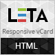 LETA - Responsive Vcard Template - ThemeForest Item for Sale