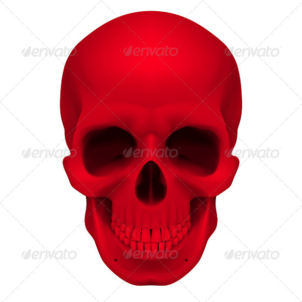 GraphicRiver Red Skull 4500810 GraphicRiver Red Skull 4500810