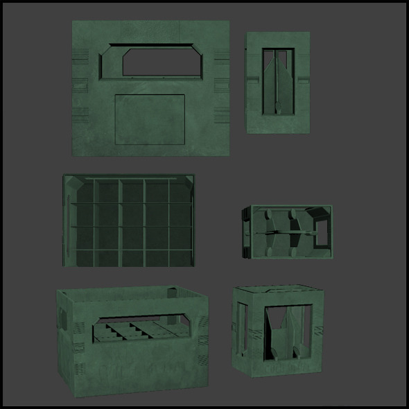 3DOcean Water Crate 4508119 3DOcean Water Crate 4508119