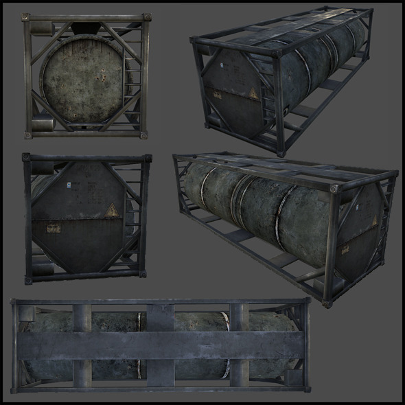 3DOcean Oil Tank 4508882 3DOcean Oil Tank 4508882