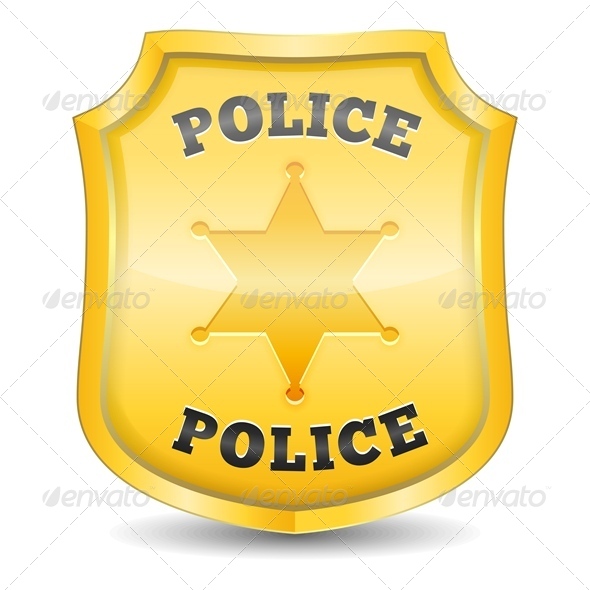 GraphicRiver Police Badge 4509451 GraphicRiver Police Badge 4509451