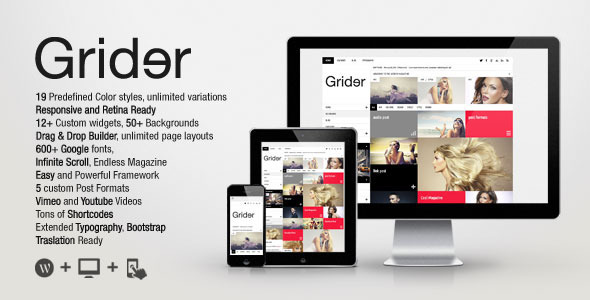 ThemeForest Grider Retina Responsive Blog Magazine 4142810 ThemeForest Grider Retina Responsive Blog Magazine 4142810