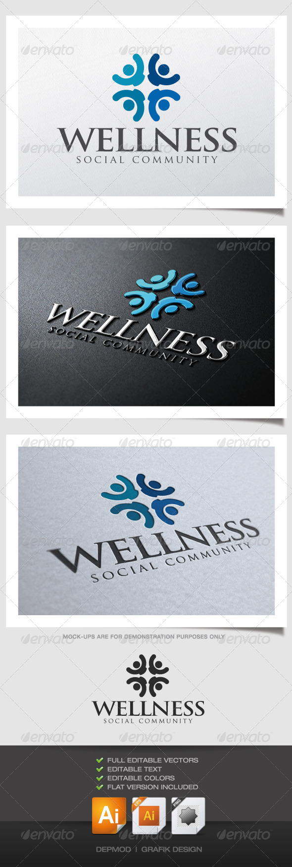 GraphicRiver Wellness Logo 4512762 GraphicRiver Wellness Logo 4512762