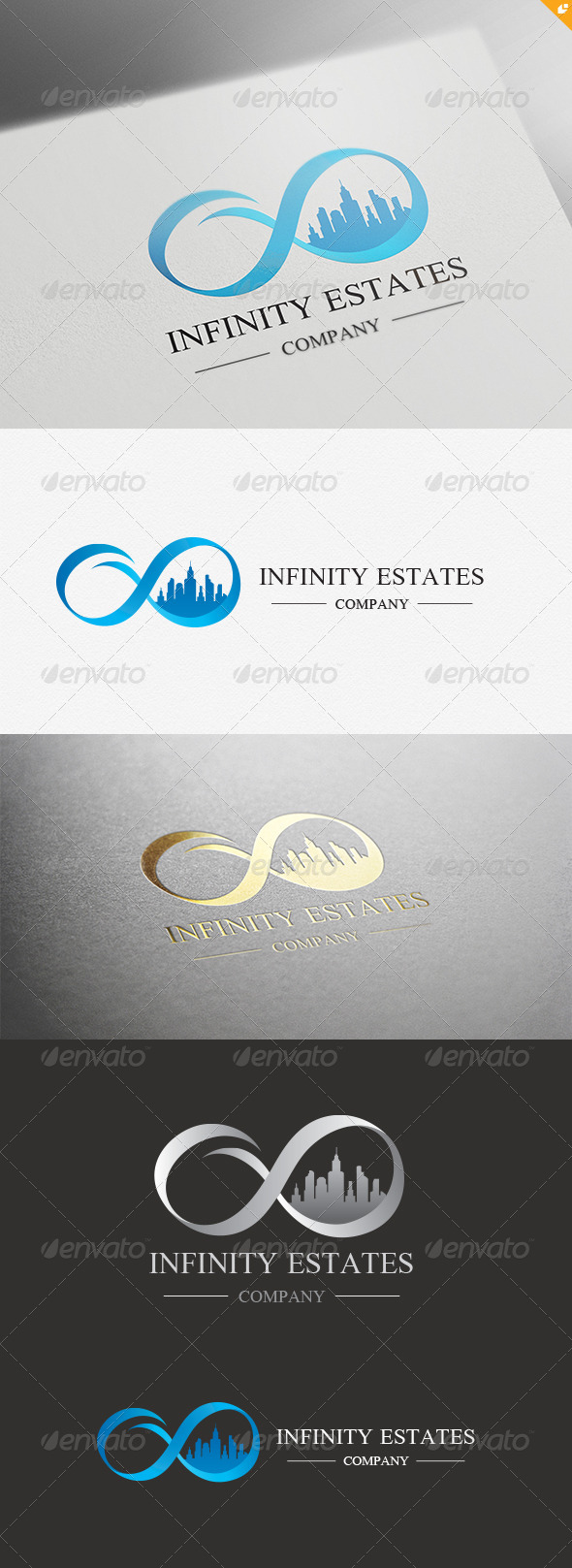GraphicRiver Infinity Estates Logo 4514570 GraphicRiver Infinity Estates Logo 4514570