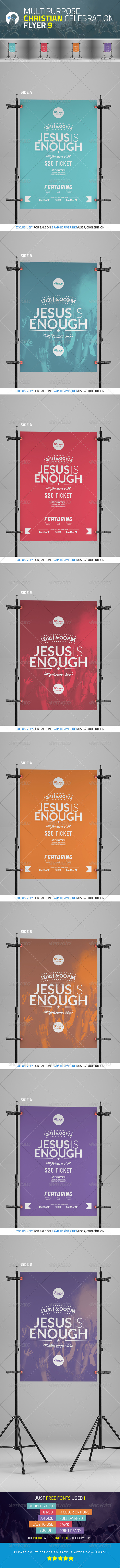 GraphicRiver Multipurpose Christian Celebration Flyer 9 4518990 GraphicRiver Multipurpose Christian Celebration Flyer 9 4518990
