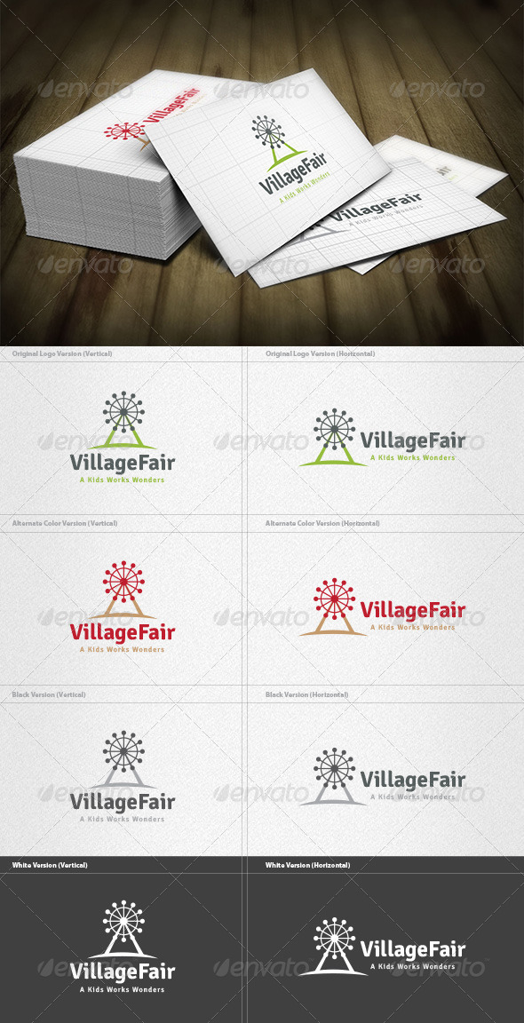 Village Fair Logo - Symbols Logo Templates