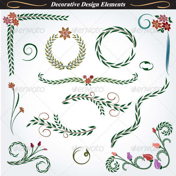 GraphicRiver Collection of Decorative Design Elements 10 4531654 GraphicRiver Collection of Decorative Design Elements 10 4531654