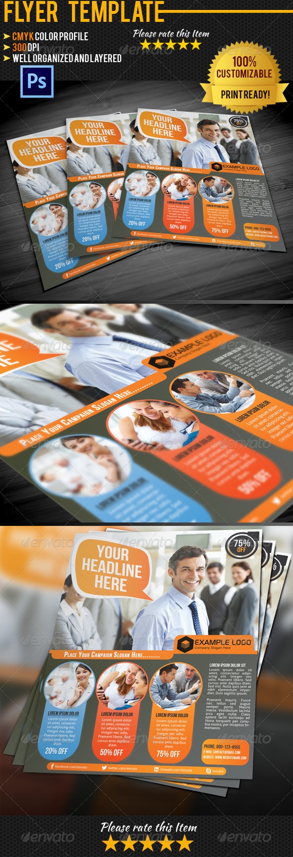 Corporate Business Flyer 004 - Corporate Flyers