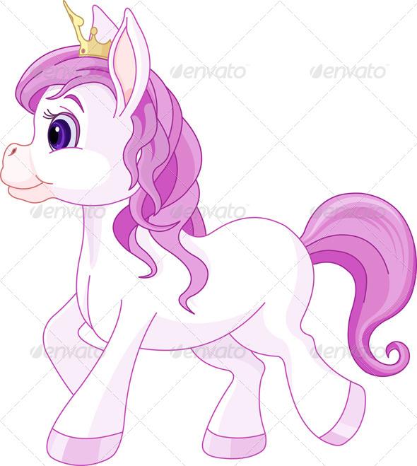 GraphicRiver Horse Princess Walking 4536933 GraphicRiver Horse Princess Walking 4536933