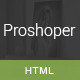 Proshoper - eCommerce HTML Template - ThemeForest Item for Sale