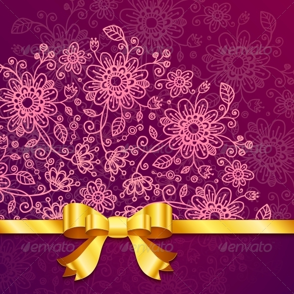 GraphicRiver Vinous Vintage Flowers Vector Background 4543344 GraphicRiver Vinous Vintage Flowers Vector Background 4543344