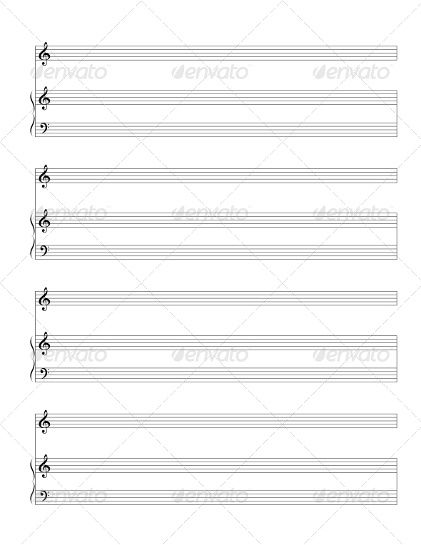 GraphicRiver Standart Music Staff 4544629 GraphicRiver Standart Music Staff 4544629