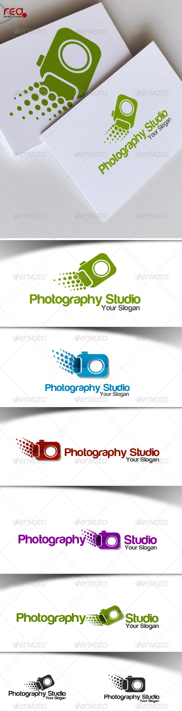 Photography Studio Logo - Vector Abstract