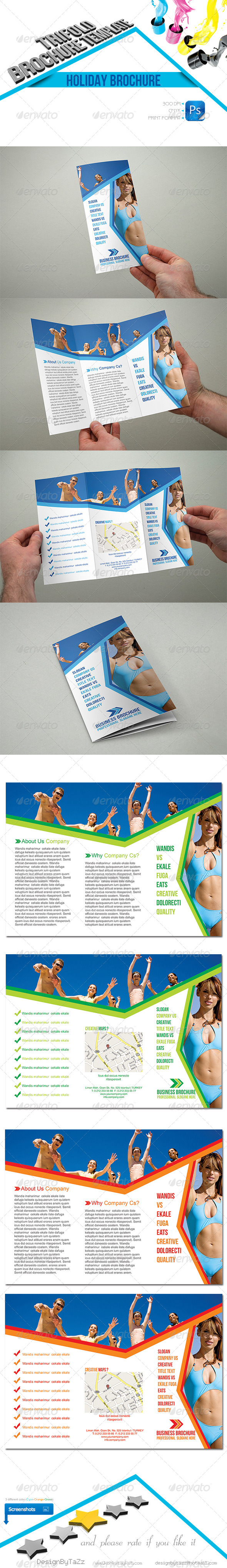 GraphicRiver Holiday Trifold Template 4467960 GraphicRiver Holiday Trifold Template 4467960