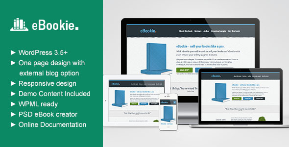 ThemeForest eBookie One Page WordPress Theme with Blog 4556580 ThemeForest eBookie One Page WordPress Theme with Blog 4556580
