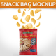 Snack Bag Mockup Snack Bag Mockup - GraphicRiver Item for Sale