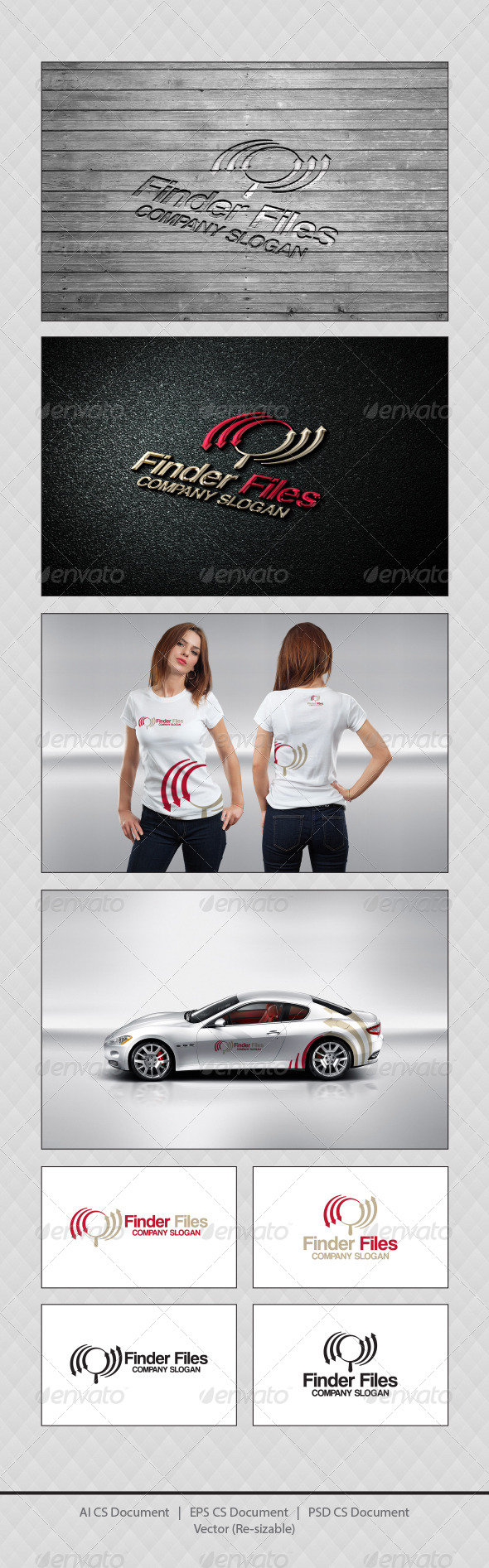 GraphicRiver Finder Files Logo Templates 4560150 GraphicRiver Finder Files Logo Templates 4560150
