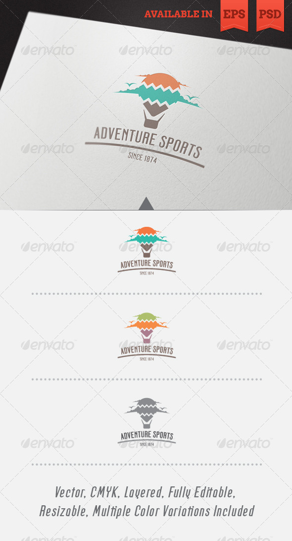 GraphicRiver Adventure Sports Logo Template 4561704 GraphicRiver Adventure Sports Logo Template 4561704