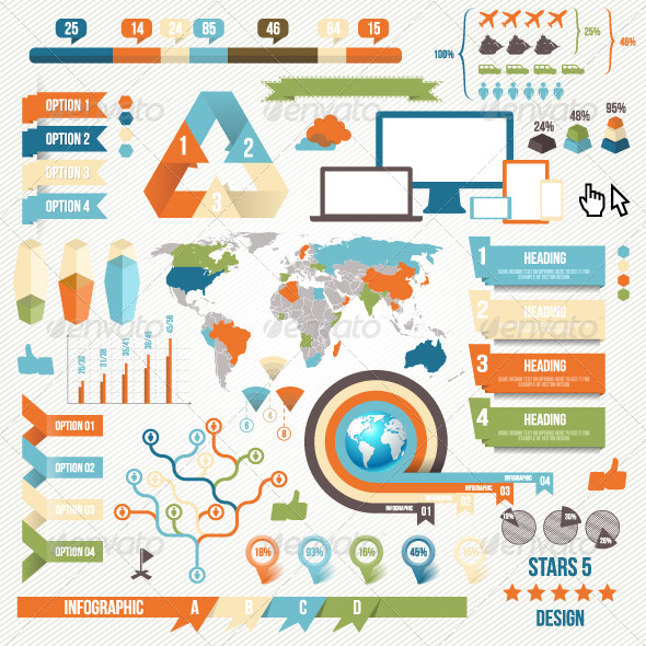 GraphicRiver Infographic Elements and Communication Concept 4563120 GraphicRiver Infographic Elements and Communication Concept 4563120