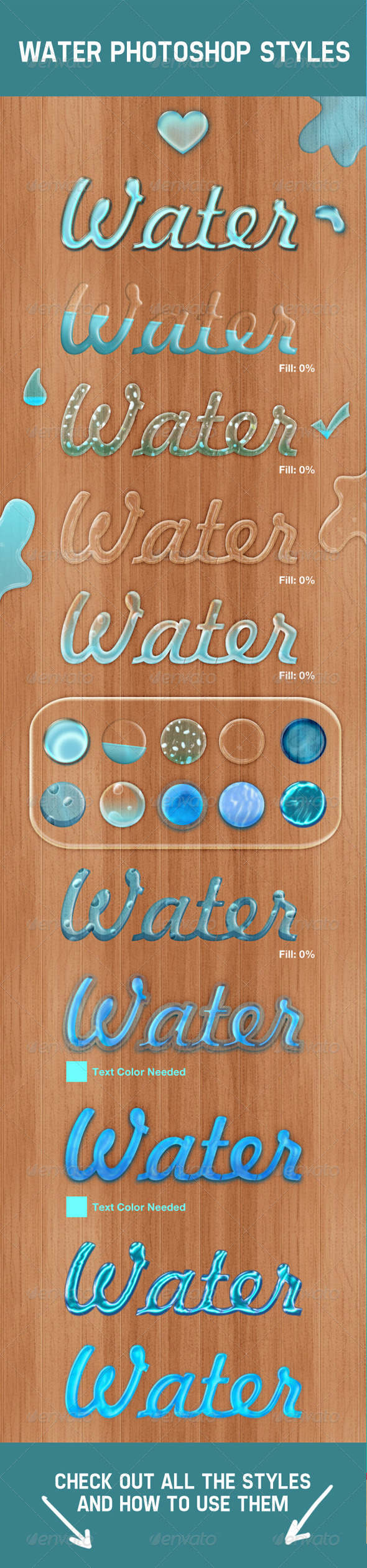 GraphicRiver Water Photoshop Layer Styles 4430078 GraphicRiver Water Photoshop Layer Styles 4430078