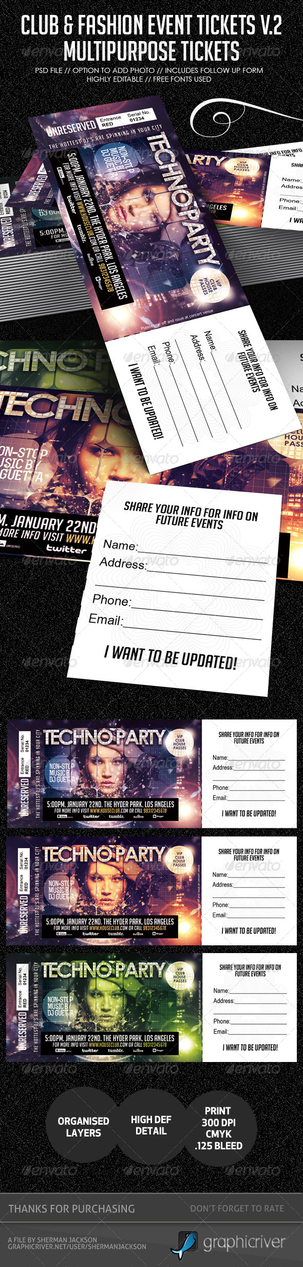 GraphicRiver Club Fashion & Event Multipurpose Tickets V.2 4569194 GraphicRiver Club Fashion & Event Multipurpose Tickets V.2 4569194