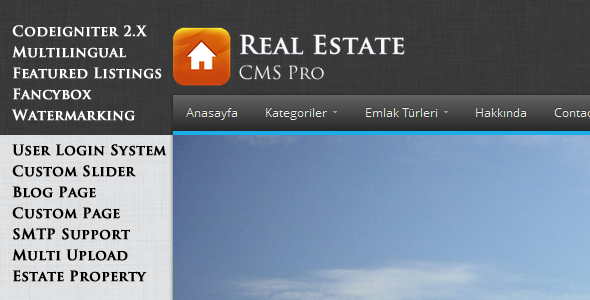 Real Estate CMS Pro - CodeCanyon Item for Sale