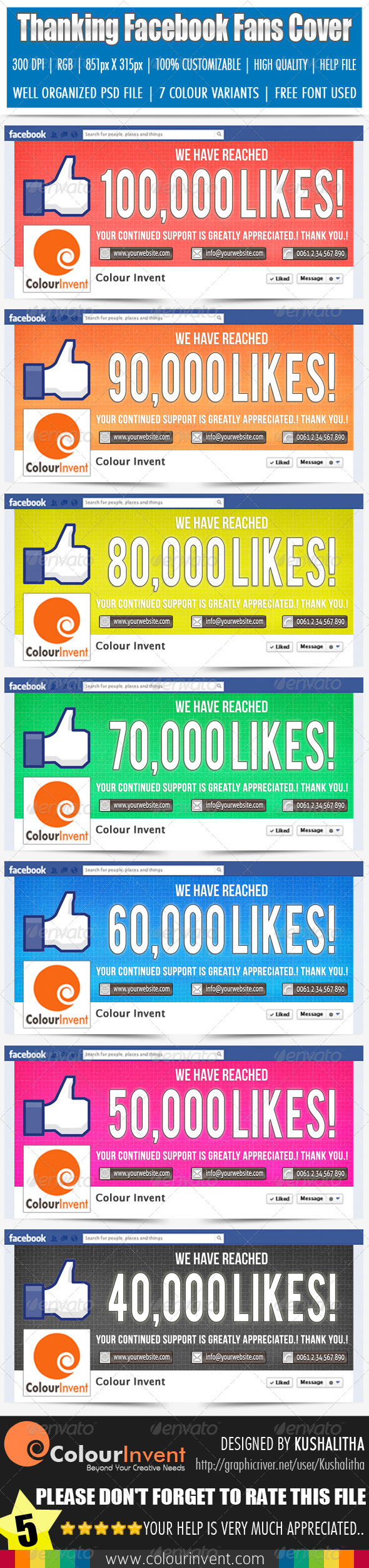 GraphicRiver Thanking Facebook Fans Cover 4571478 GraphicRiver Thanking Facebook Fans Cover 4571478
