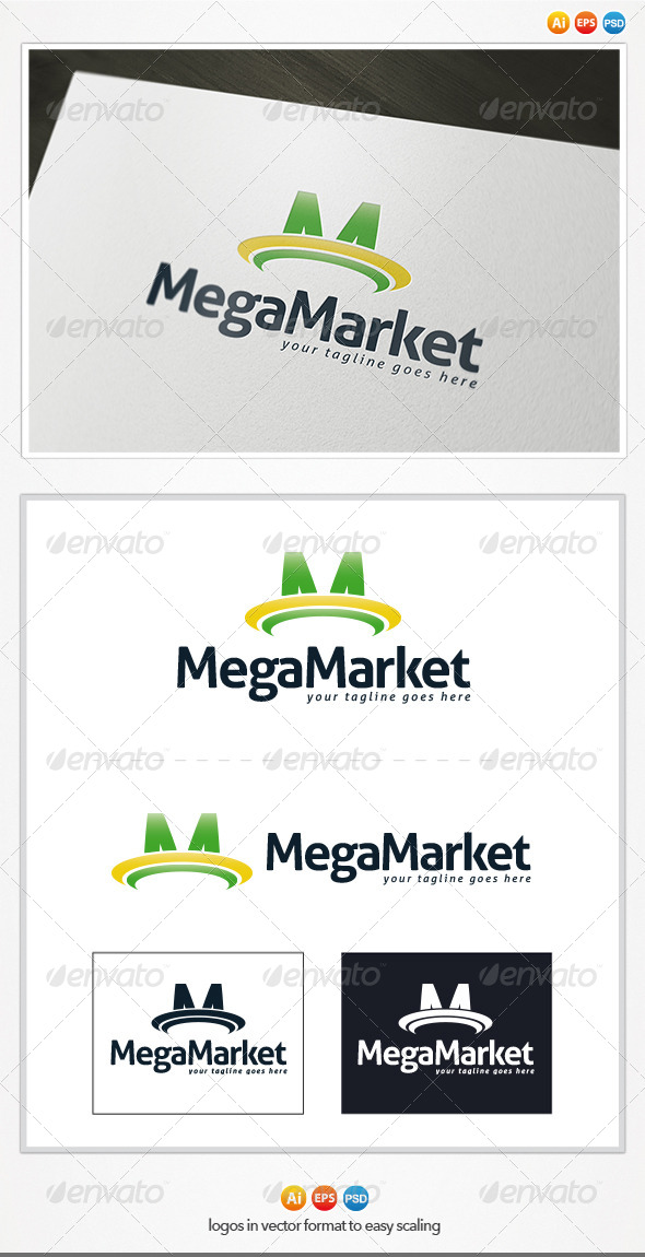 GraphicRiver Maga Market Logo 4572742 GraphicRiver Maga Market Logo 4572742