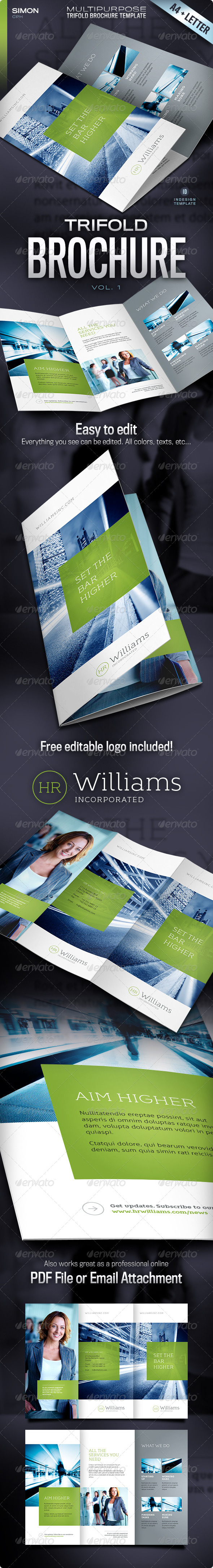 GraphicRiver Trifold Brochure Vol 1 4574051 GraphicRiver Trifold Brochure Vol 1 4574051