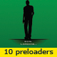 10 Silhouette Preloaders 10 Silhouette Preloaders - ActiveDen Item for Sale