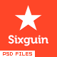 Sixguin - Modern PSD Template - ThemeForest Item for Sale