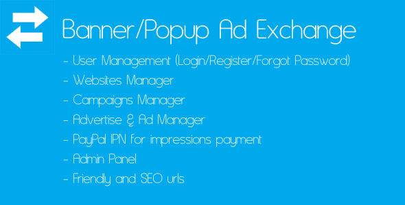 CodeCanyon Banner Popup Ad Exchange 4581179 CodeCanyon Banner Popup Ad Exchange 4581179
